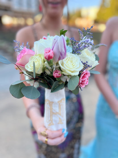 Linen Bouquet Wrap