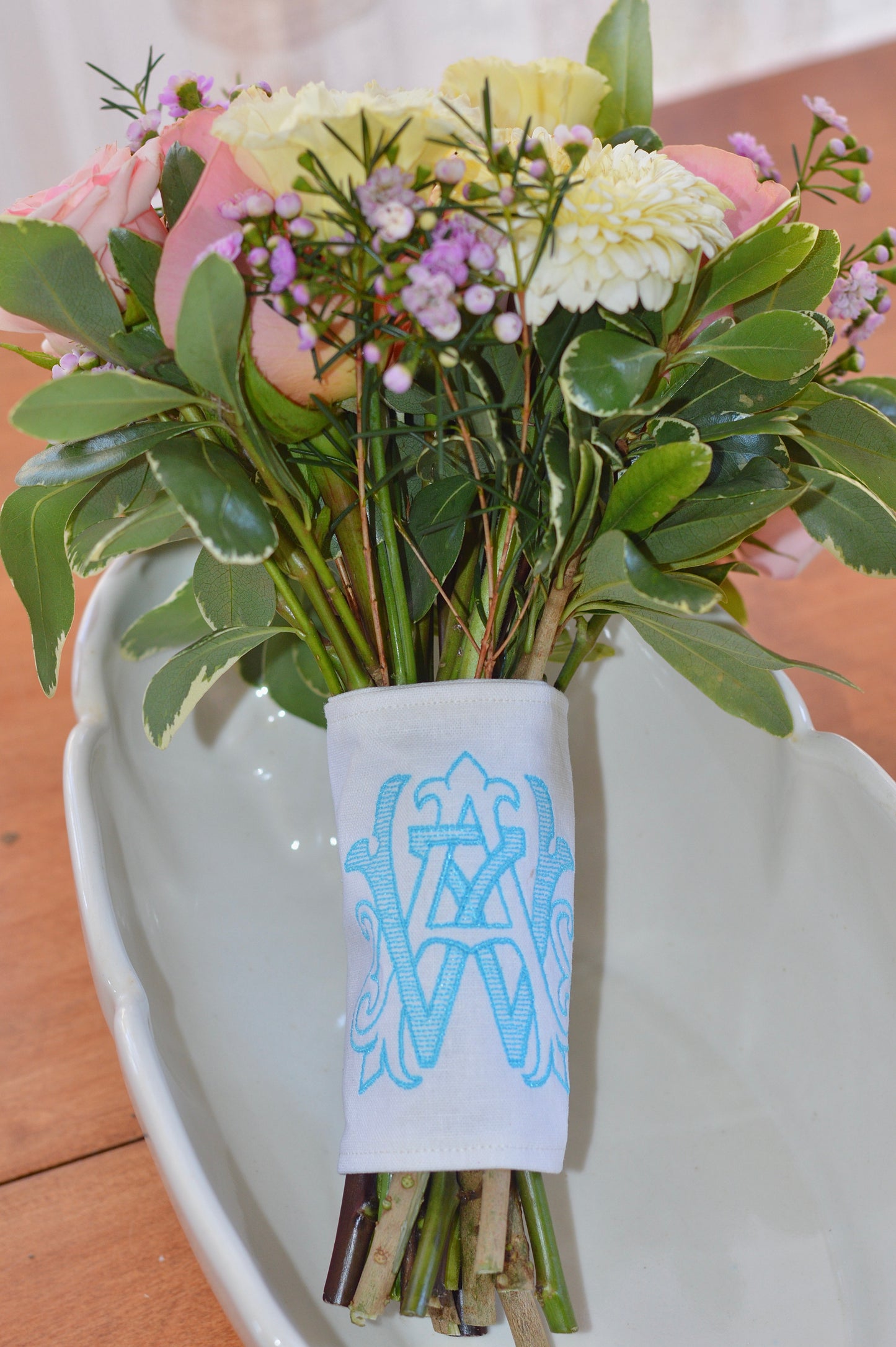 Linen Bouquet Wrap