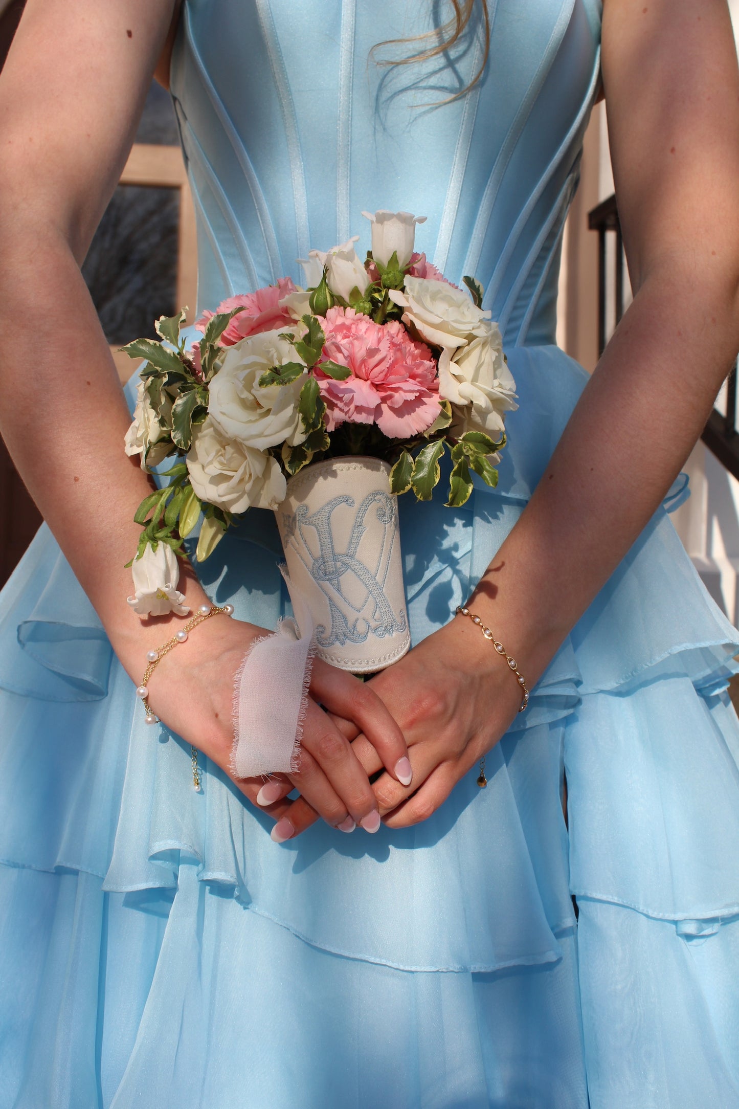 Linen Bouquet Wrap