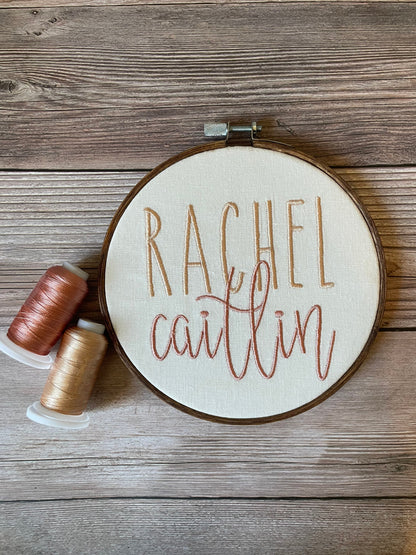 Custom Embroidered Baby Name Announcement | Birth Announcement | Baby Shower Gift | Newborn Photo Prop | Hospital Announcement Sign