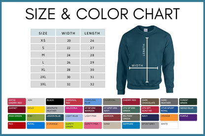 From the Rising Sun to the Setting Same | Christian Clothing |Embroidered Crewneck Sweatshirt | embroidered sweatshirt |embroidered crewneck