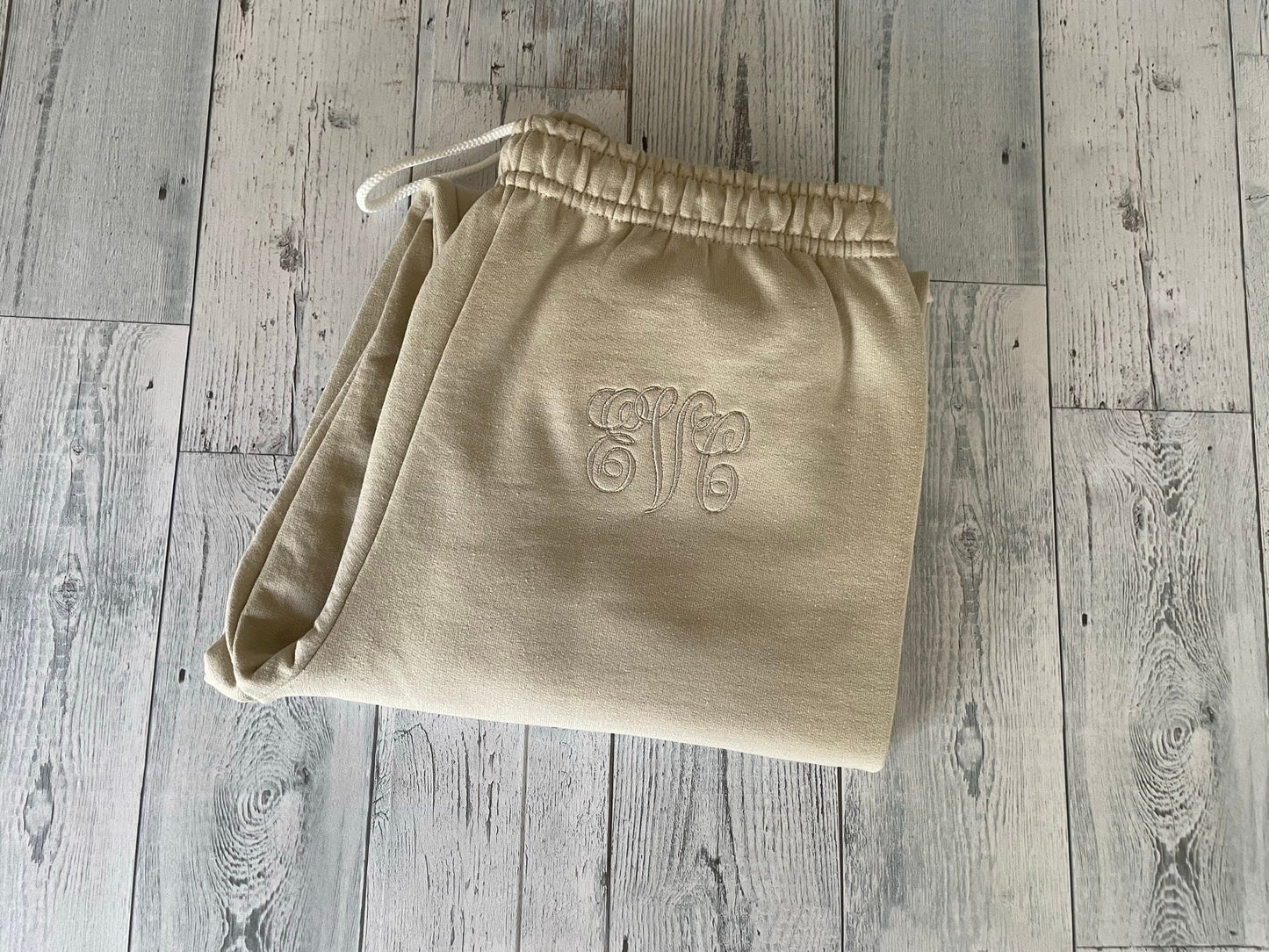 Embroidered Sweatpants | Embroidered Monogram | Personalized Sweatpants | Monogrammed Sweatpants | Jogger | Bridal Party Gift | Gift for Her