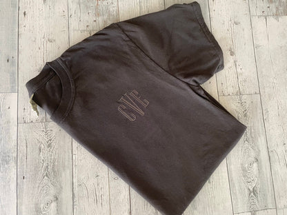 Comfort Colors Tee | Monogrammed Comfort Colors T-Shirt | Monogrammed Tee | Personalized T-Shirt | Custom Monogram Shirt |Bridal Party Gift