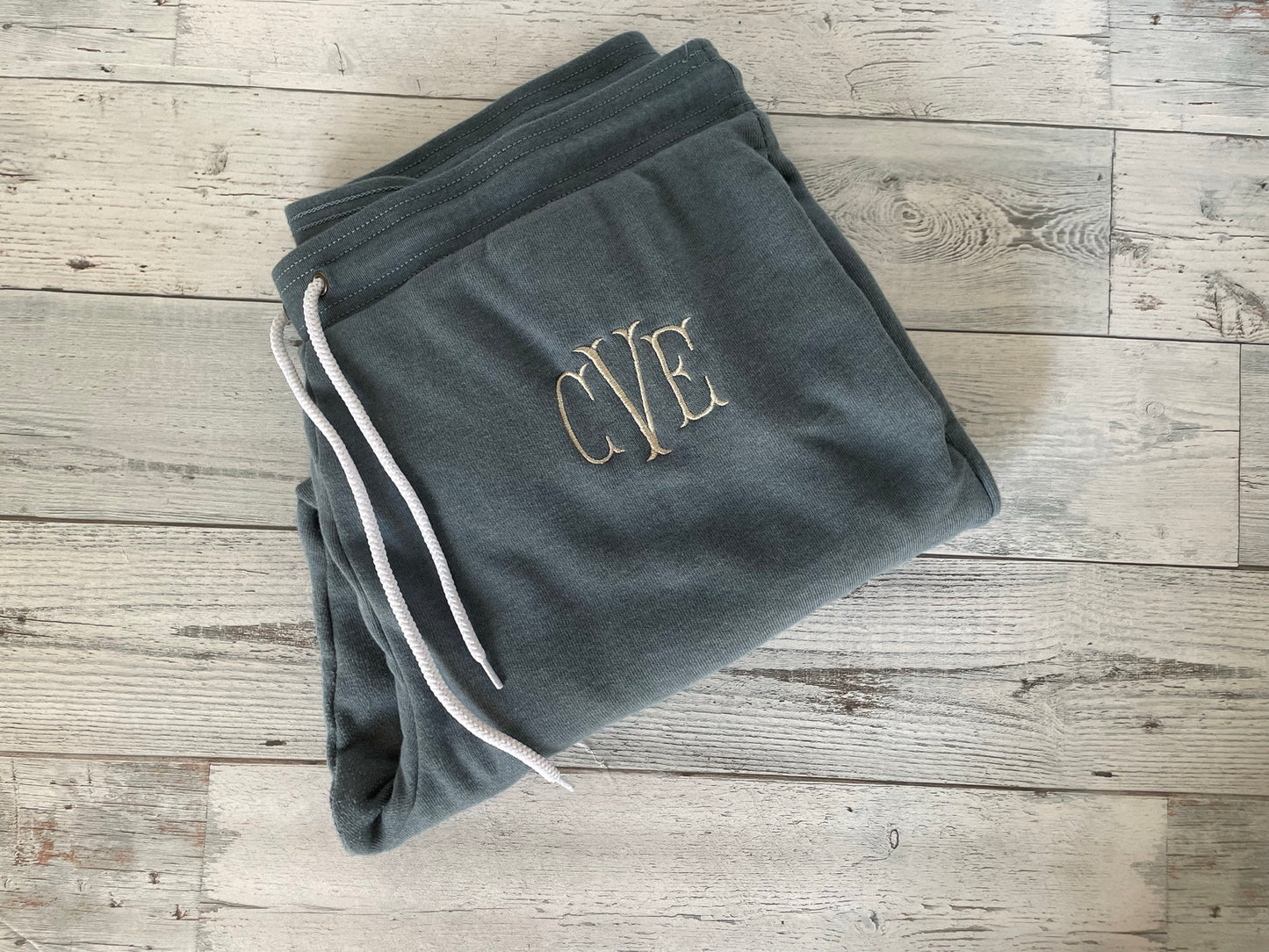 Monogram Jogger | Personalized Jogger | Custom Embroidered Pants | Monogrammed Sweatpants | Unisex Jogger | Bridal Party | Bella + Canvas