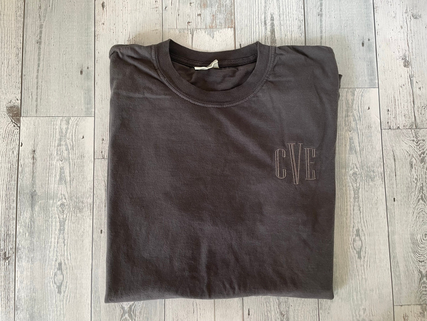 Comfort Colors Tee | Monogrammed Comfort Colors T-Shirt | Monogrammed Tee | Personalized T-Shirt | Custom Monogram Shirt |Bridal Party Gift