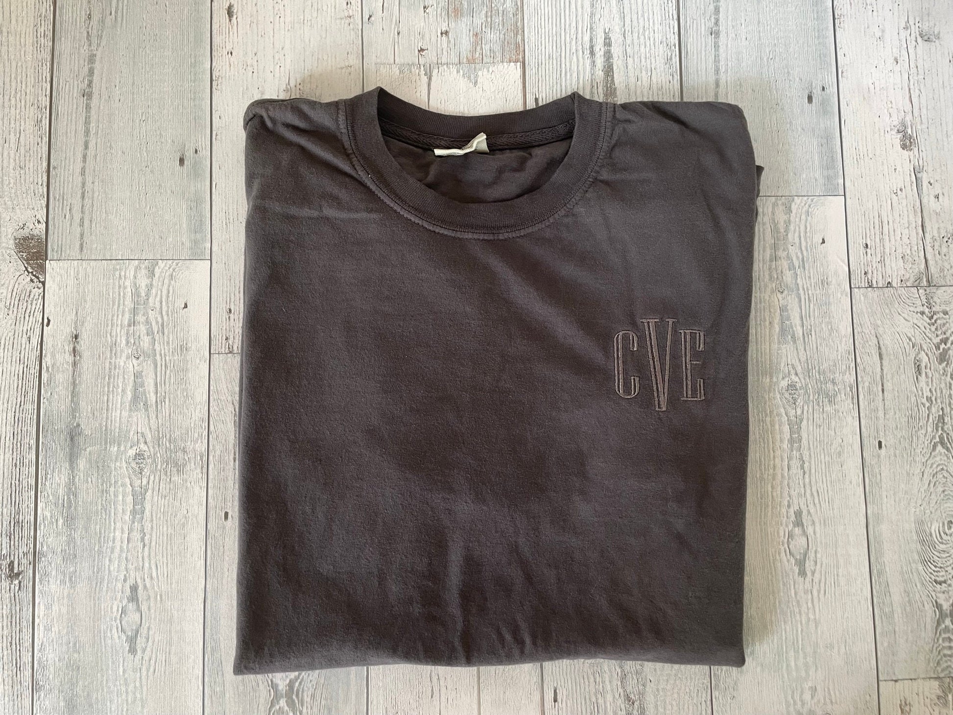 Comfort Colors Tee | Monogrammed Comfort Colors T-Shirt | Monogrammed Tee | Personalized T-Shirt | Custom Monogram Shirt |Bridal Party Gift