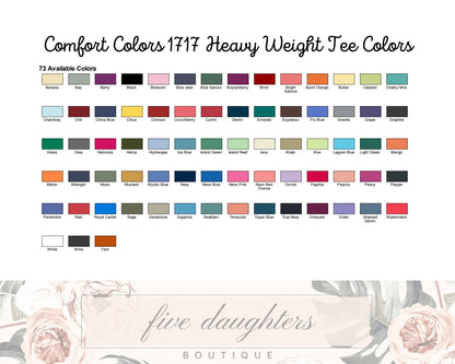 Comfort Colors Tee | Monogrammed Comfort Colors T-Shirt | Monogrammed Tee | Personalized T-Shirt | Custom Monogram Shirt |Bridal Party Gift