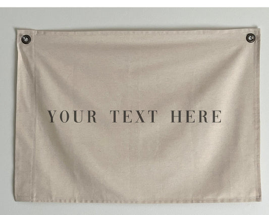 Custom Canvas Banner | Custom Wall Hanging